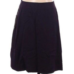 Jones New York Wrap Skirt Purple Plum Rayon Wool Blend Size 8 NWT Vintage